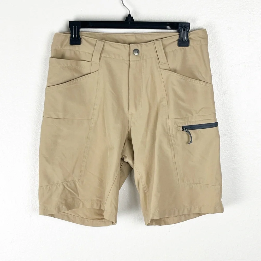 THE NORTH FACE Tan Retrac Tech Hiking Shorts 30 Gorpcore Outdoors Casual Neutral